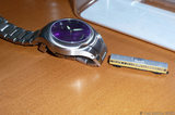 P1010929 T Gauge Train and Wrist Watch